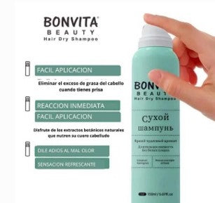 SHAMPOO EN SECO - Frescura y Volumen al Instante