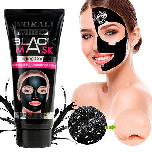 Mascarilla Black Wokali: extrae puntos negros y toxinas en minutos