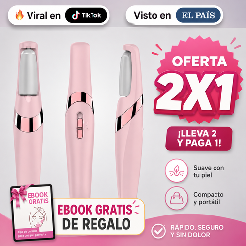 OFERTA 2X1 + EBOOK GRATIS Removedor Exfoliador de Callos Eléctrico LuvePro