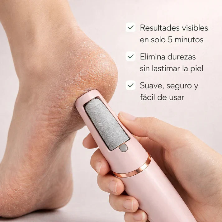 OFERTA 2X1 + EBOOK GRATIS Removedor Exfoliador de Callos Eléctrico LuvePro