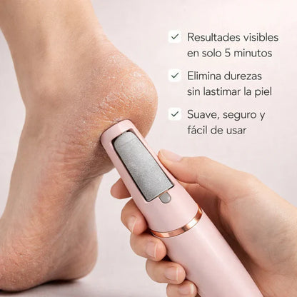 OFERTA 2X1 + EBOOK GRATIS Removedor Exfoliador de Callos Eléctrico LuvePro